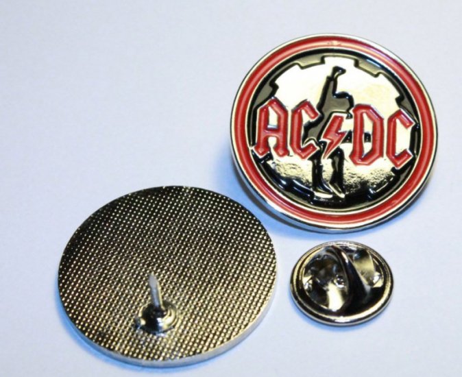 AC/DC - enamel pin - Click Image to Close