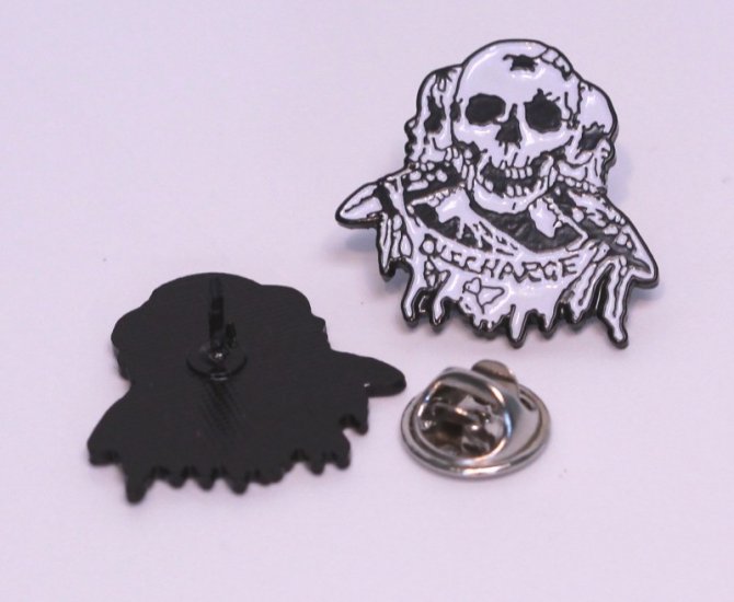 DISCHARGE - enamel pin - Click Image to Close