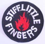 STIFF LITTLE FINGERS - patch
