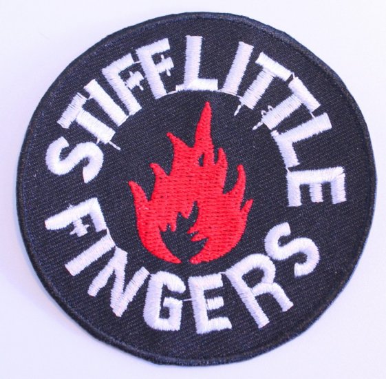 STIFF LITTLE FINGERS - patch - zum Schließen ins Bild klicken