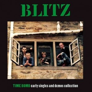 BLITZ - time bomb - early singles and demos - Click Image to Close