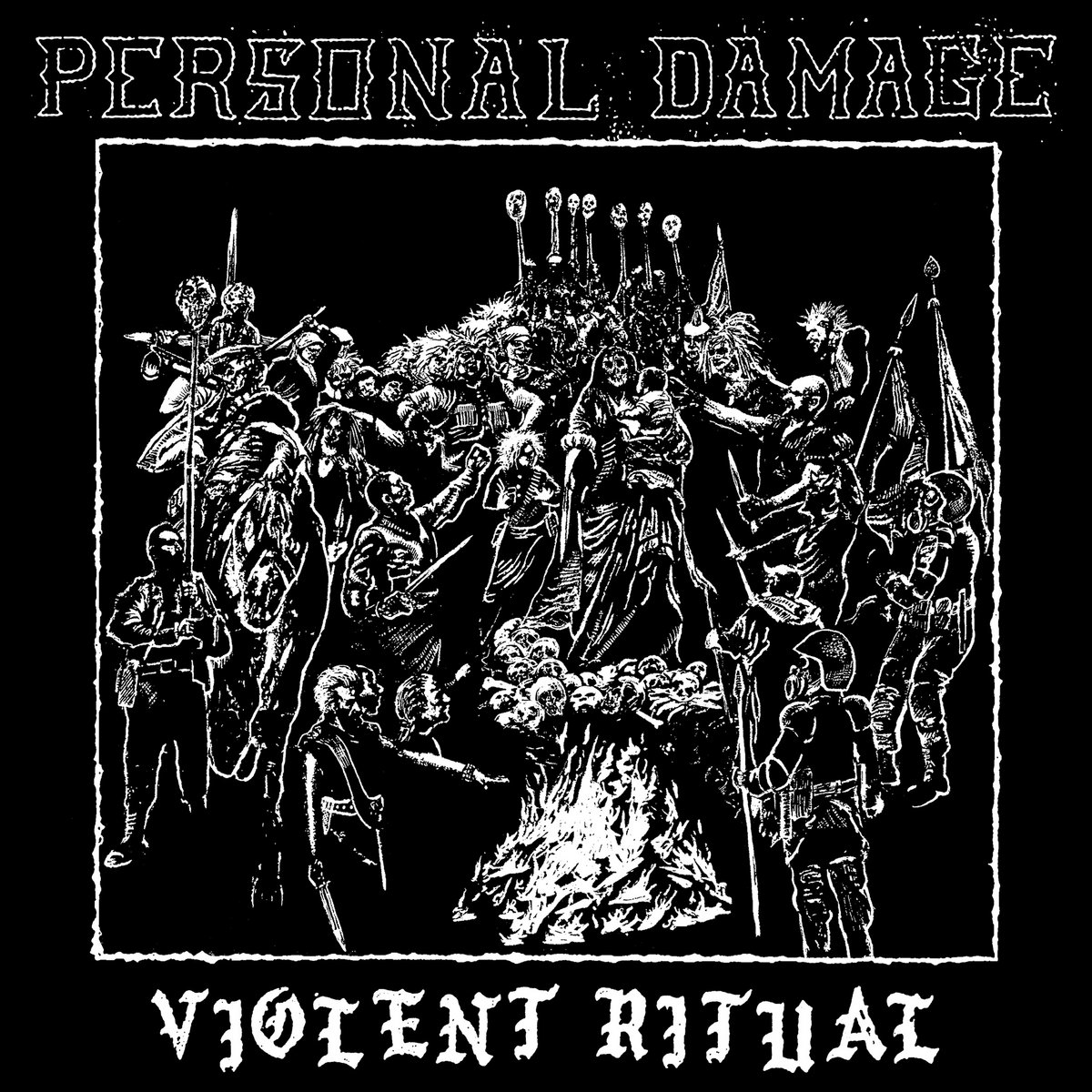 PERSONAL DAMAGE - violent ritual - Click Image to Close